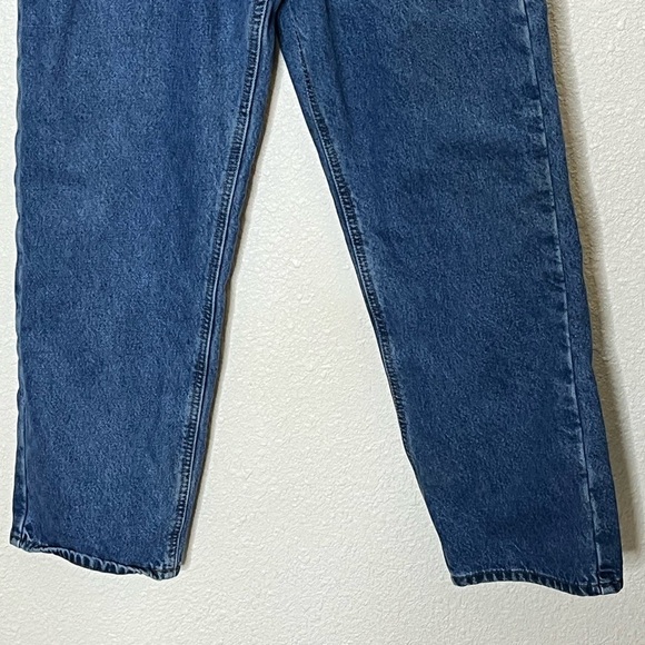 Carhartt Relaxed Fit Plaid Lined Flannel Jeans Sz 34 X 30 - Picture 3 of 7